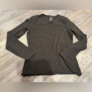 Mossimo Supply Co. Dark Gray Long Sleeve Tee